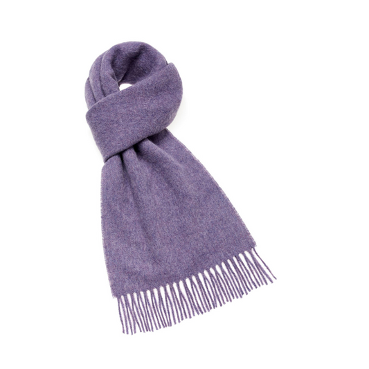 Merino Wool Scarf - Lavender